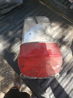 Guardabarros trasero cromado Kawasaki KZ440 KZ 440 LTD Ahrma Ama vintage café  Foto 1 de 4