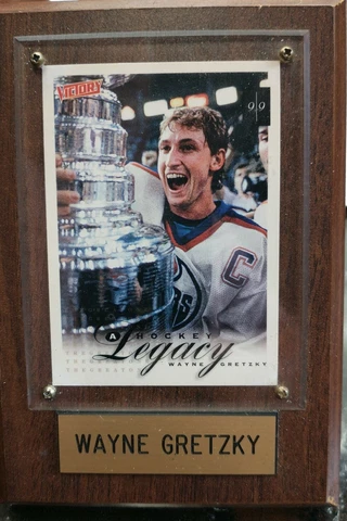 Victory Wayne Gretzky, Vladimir konstantinov, Steve Yzerman 3wooden plaque 6"x3" Cover
