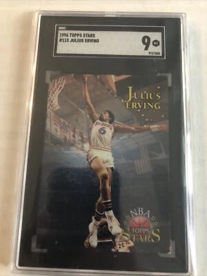 SGC 9 1996 TOPPS STARS JULIUS ERVING #115 - Image 1 of 2