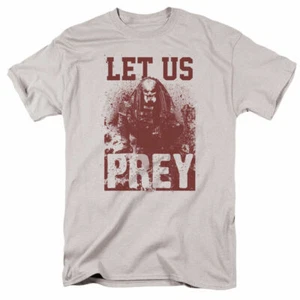 Predator Let Us Prey T Shirt Licensed Sci-Fi Alien Movie Retro Classic Silver - Picture 1 of 2