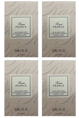 Lot of 4 - Avon RARE PEARLS Eau de Parfum Sprays 1.7oz NEW! - Image 1 of 2