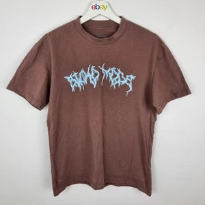 Astroworld T-Shirt Size M Brown Short Sleeve - Picture 1 of 3