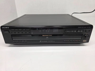 Sony CDP-CE415 5 CD Changer Player All  Lights And Switches Work No Remote - Image 1 of 4