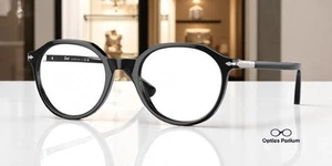 Gafas unisex PERSOL PO3253V 95 negras transparentes 49 mm - Imagen 1 de 2