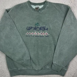 Vintage Up North Castle Danger Sweater Minnnesota North Shore Size XL - Picture 1 of 8