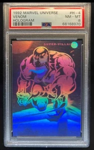 1992 Impel Marvel Universe Venom Holograms #H-4 PSA 8 - Picture 1 of 2