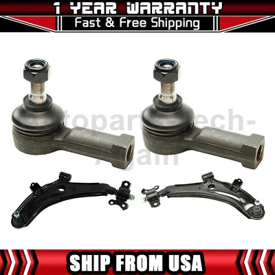 Brazo de control de extremo de barra de amarre delantero 4 Mevotech para Hyundai Elantra 1996-1999 Foto 1 de 4