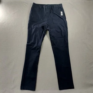 Neu mit Etikett Old Navy ultimative sportliche integrierte Flex blau khaki Herrenhose Größe 34 x 36 - Bild 1 von 8