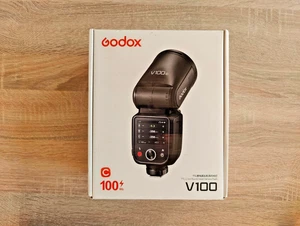 GODOX V100C Flash 2.4G Wireless 100W, Touch Screen Speedlite for Canon - Picture 1 of 7
