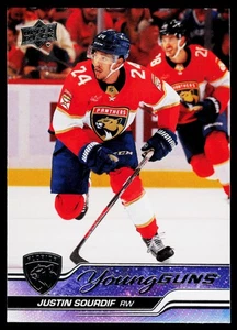 Justin Sourdif 2023-24 Upper Deck RC Florida Panthers - Picture 1 of 2