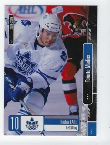 2008-09 Toronto Marlies (AHL) Robbie Earl (SCL Tigers) - Picture 1 of 1