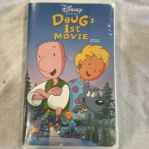 Doug's 1st Movie VHS 1999 Disney Clamshell - Picture 1 of 4