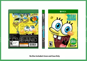 CUSTM REPLACEMENT CASE NO GAME Spongebob's Truth or Square XBOX SEE DESCRIPTION - Picture 1 of 2