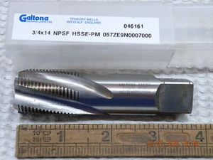 Galtona 3/4" x 14 NPSF Steckgewindebohrer HSSE-PM 3/4 Zoll NPSF Gewindebohrer Bodengewindebohrer unverpackt neu - Bild 1 von 1