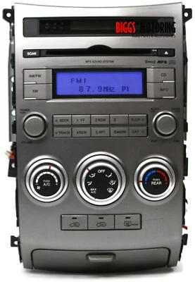2007-2012 现代韦拉克鲁斯收音机 立体声 Xm CD 播放器 带交流控制 96140-3J600 — 第 1/4 张图片