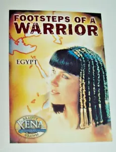 Rittenhouse XENA Warrior Princess Footsteps of a Warrior Insert Card-4 - Picture 1 of 2