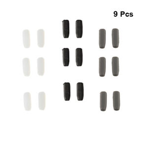  9 Pairs Nose Pads Eyeglass Glasses Grips Guard for Accessories Sunglasses Soft