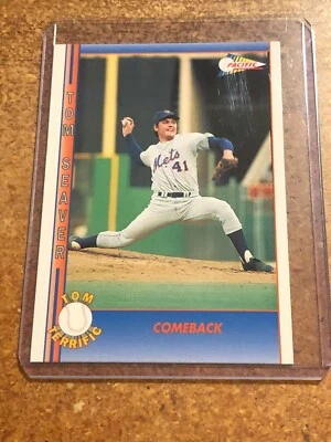 1992 Pacific Baseball Tom Seaver Tom Terrific # 27 Comeback - Image 1 of 2