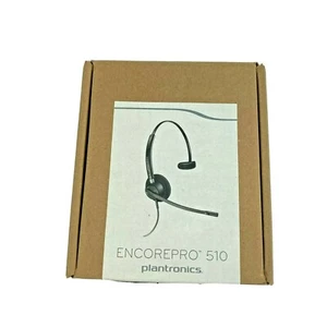 Plantronics Encorepro 510 Headset Noise Cancelling TESTED and Works - Picture 1 of 5