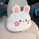 Winter Plush Car Seat Cushion Cute Cartoon Headrest Pillow And Lumbar Supports
