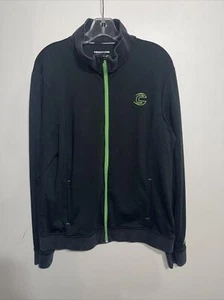 Cannondale Cycling Biking Black Long Sleeve Zip Up Jacket Men's XL - Picture 1 of 10