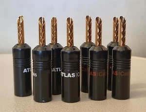 Atlas Banana 4mm Z Banana Plugs Pack de 8 - Imagen 1 de 3