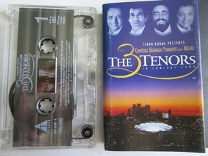 The 3 Tenors In Concert 1994 Carreras Domingo Pavarotti & Mehta Cassette Album - Picture 1 of 5