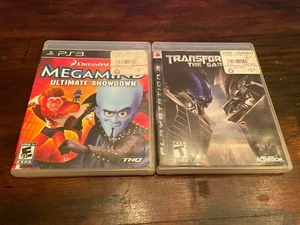 Transformers: The Game - Megamind: Ultimate Showdown Lot (PS3) ohne Handbücher - Bild 1 von 8
