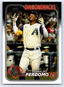 Tarjeta de béisbol 2024 Topps serie 1 Geraldo Perdomo #41 de los Diamondbacks de Arizona - Imagen 1 de 2