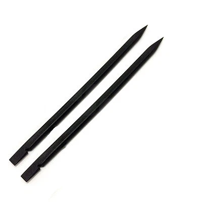2 X PCS BLACK PlASTIC SPUDGER SET REPAIR OPENING PRY TOOL FOR APPLE IPAD IPHONE - Image 1 of 4
