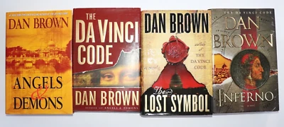 Lot of 4 Dan Brown Hardcover Books - 3 First Editions - Image 1 of 4