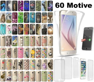 Custodia per Huawei P8 Lite 2017 P8 Lite 2015 custodia cellulare silicone full body 360 gradi - Foto 1 di 61