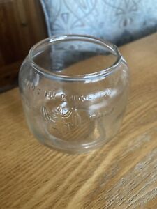 Replacement Clear Glass Shade For Vintage Hurricane Lamp Storm Lantern