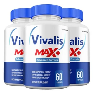 Vivalis Max+ Supplement For Men, Maximum Strength, Vivalis Max + Pills (3 pack) - Picture 1 of 6