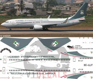 V1 Decals Boeing 737-800 Ceiba Intercontinental for 1/144 Revell Model Kit - Picture 1 of 8