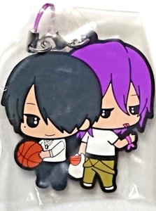 Portachiavi in gomma Kuroko's Basketball Atsushi Murasakibara & Tatsuya Himuro Capsula - Foto 1 di 2