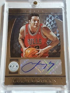 2013 Panini Totally Certified Luc Longley #229 SILVER Signatures - Very Rare - Picture 1 of 3
