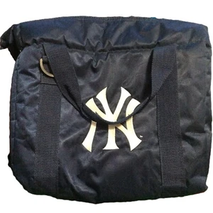 New York Yankees Medio Tiempo Refrigerador Cremallera Aislado Bolsa de Almuerzo Bolso Paquete de 9 MLB - Imagen 1 de 4