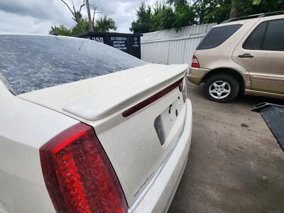 Cadillac STS 2005 2006 2007 2008 2009 2010 2011 ALERÓN TAPA MALETERO BLANCO Foto 1 de 2