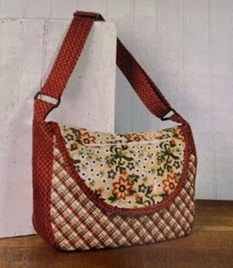 Mod Messenger Bag II Sewing Kit Instructions and Fabric Create Your Own Purse - Picture 1 of 8