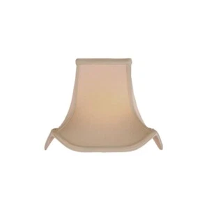 Coffee Rayon Rectangular Pagoda Lamp Shade 10-17" Sizes - Picture 1 of 1