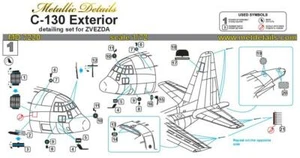 1/72 Metallic Details MD 7220 C-130 Exterior for Zvezda kit - Picture 1 of 5