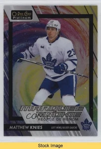 2023 O-Pee-Chee Platinum Rainbow Color Wheel Matthew Knies #205 Rookie RC READ - Picture 1 of 3