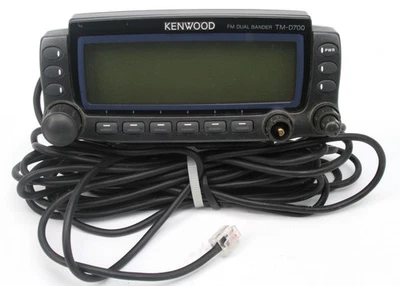 Panel remoto Kenwood TM-D700-A FM doble cinta + cable de extensión - PIEZAS/SIN PROBAR Foto 1 de 3