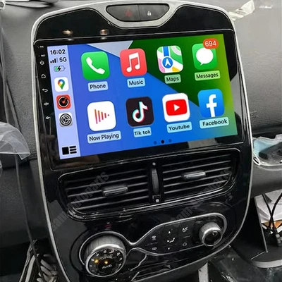 Autoradio Apple CarPlay & Android Auto Pour Renault Clio IV (4) 2012 2013-2019 - Photo 1/4