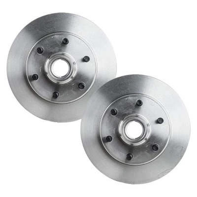 Front Disc Brake Rotors For 1995-1998 Chevrolet C2500 11in. Rear Drum 7200lb GVW - Image 1 of 4
