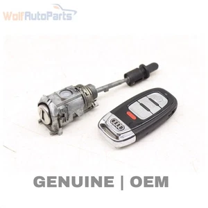 2012-2014 2016-2018 AUDI A7 QUATTRO - LOCK Switch / Cylinder W/ KEY 4G8898374S - Picture 1 of 5