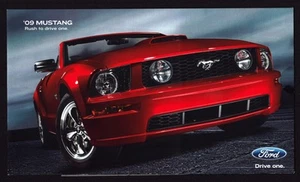 2009 Ford Mustang Sales Brochure 45th Anniversary Dealer Mailer Advertisement - Picture 1 of 6