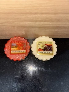 2 Yankee Candle TARTS WAX MELTS 1 Paradise Spice & 1 Nature’s Paintbrush- 0.8 Oz - Picture 1 of 3