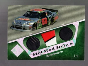2013 Dale Earnhardt Jr. Total Memorabilia Hot Rod Relics Melting 1/1 NASCAR - Picture 1 of 2